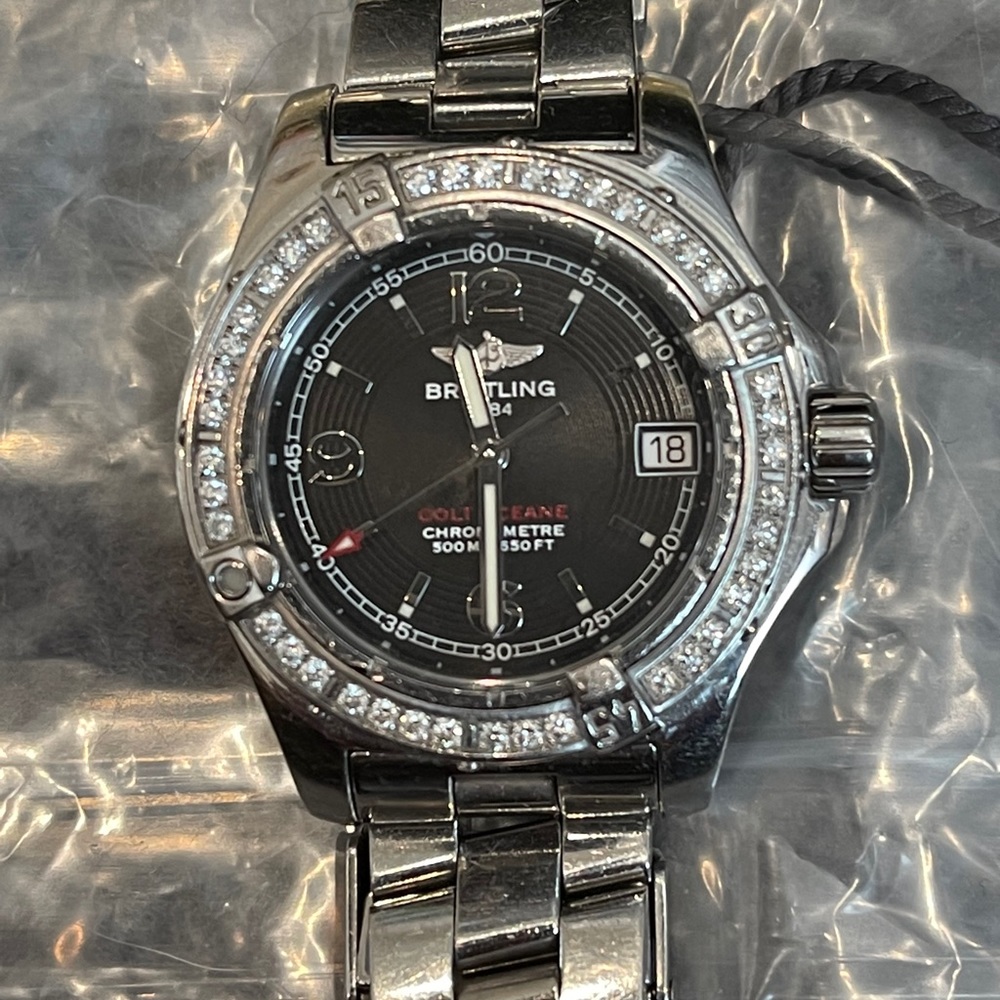 Breitling Starliner Black Face Diamond - Picture 2 of 6